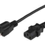 Power cord NEMA 5-15P to C13,  4m, AWG14, SJT Power cord  NEMA 5-15P to C13, 4m, AWG14, SJT