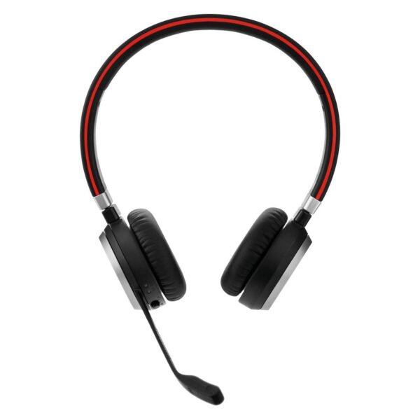 Evolve 65 SE UC Stereo -  Headset -  on-ear Bluetooth  wireless USB Optimised for UC for Jabra Evolve LINK 380a MS