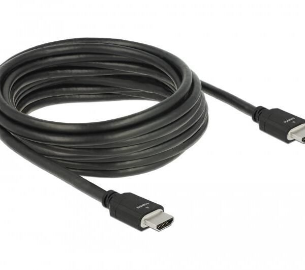 Ultra High Speed HDMI Cable  48 Gbps 8K 60 Hz black 5 m  certified