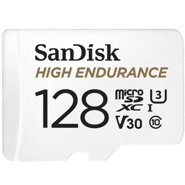 High Endurance 128 GB  MicroSDXC UHS-I Class 10