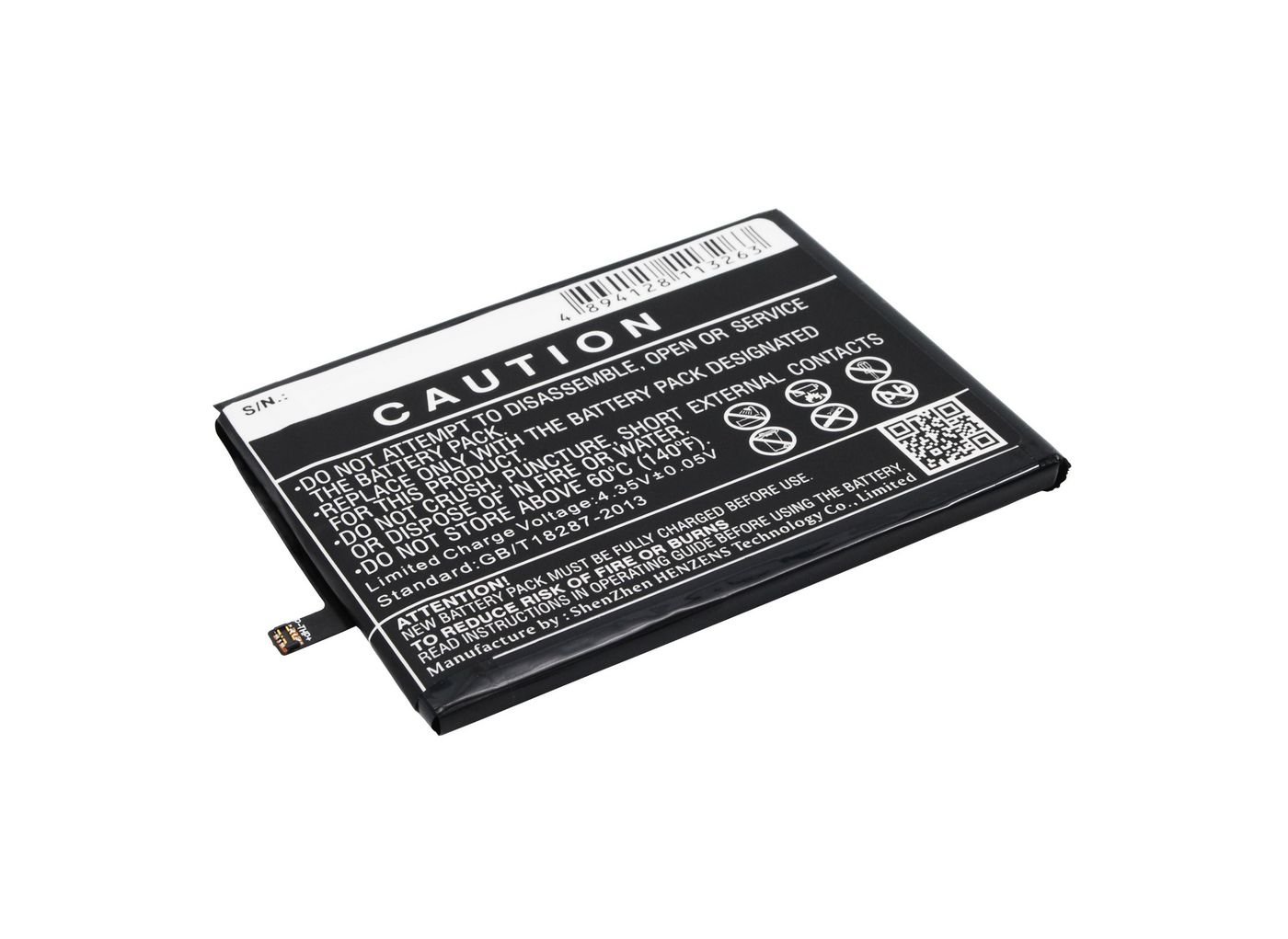 Img_30444805.jpg Battery 11.40Wh Li-ion 3.8V 3000mAh for Wiko Mobile 11.4Wh Li-ion 3.8V 3000mAh TLP15J15, TLP15J30, TLP15L27, TLP16F14 - Image 1