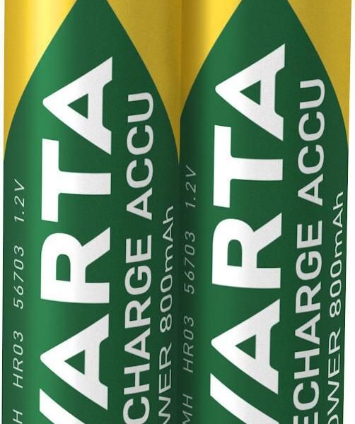 1x2 LL Accu AAA NiMH 800 mAH