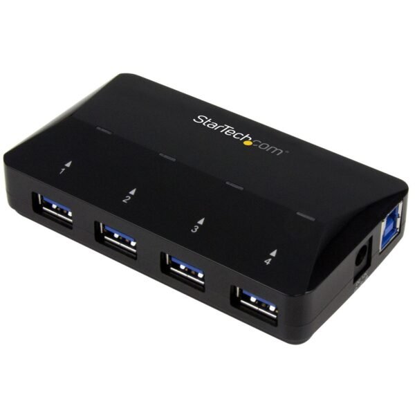 4-PORT USB 3 HUB + 2.4A DCP