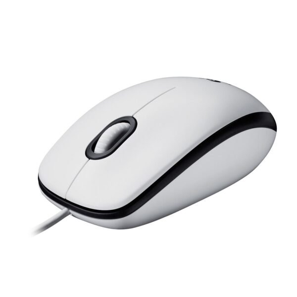 M100, Corded mouse, White