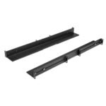 1U 19 Inch Server Rack Rails  - 24-36 Inch Adjustable Depth  - Universal 4 Post Rack Mount Rails - Network Equipment/Server/Ups Mounting