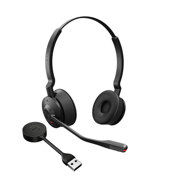 Engage 55 Headset Wireless  Head-Band Black, Titanium
