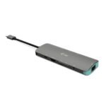 Metal Usb-C Nano Docking  Station 4K Hdmi Lan + Power  Delivery 100 W