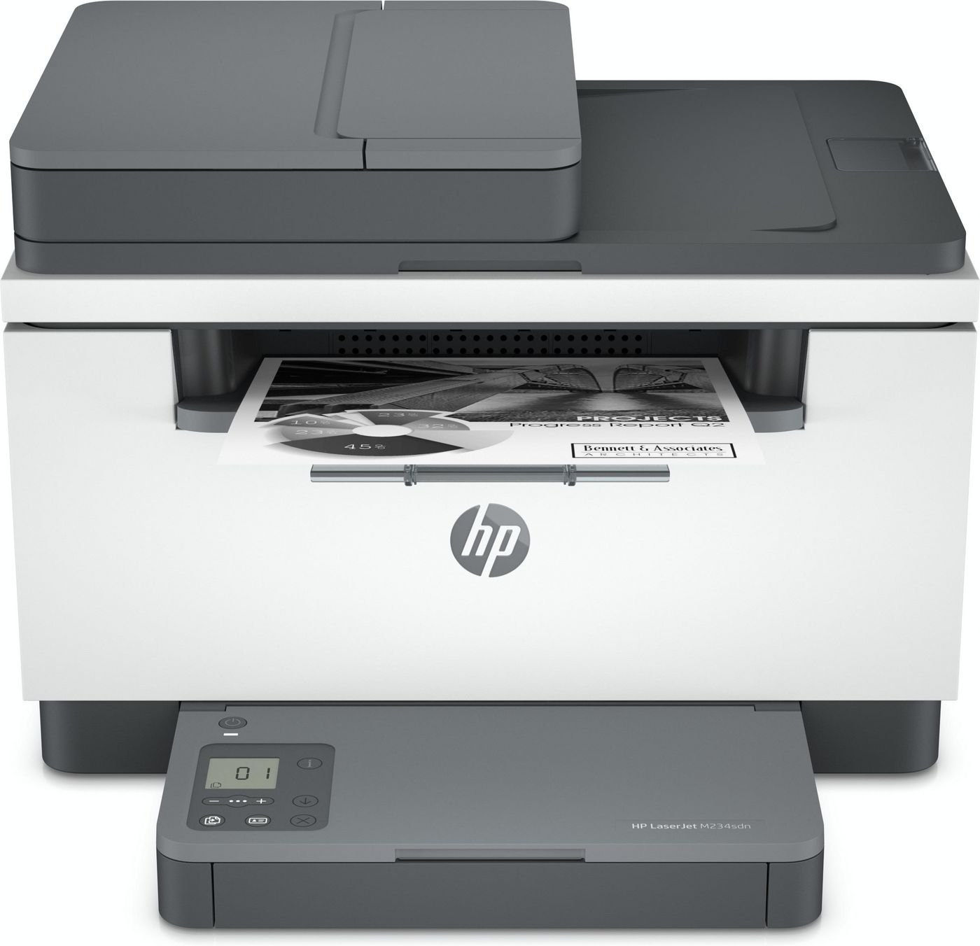 Img_31091177.jpg Laserjet Mfp M234Sdn Printer, Black And White, Printer For Small Office, Print, Copy, Scan, Scan To Email Scan To Pdf - Image 1