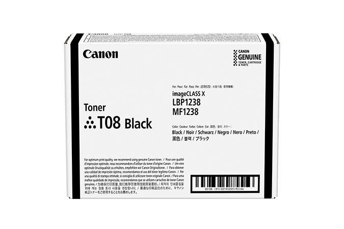 Img_31099737-1 Canon TONER T08 BLACK toner cartridge 1 pc(s) Original - Image 1
