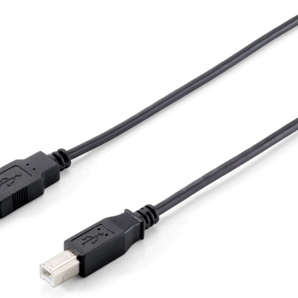 Usb 2.0 Type A To Type B  Cable, 1.0M , Black