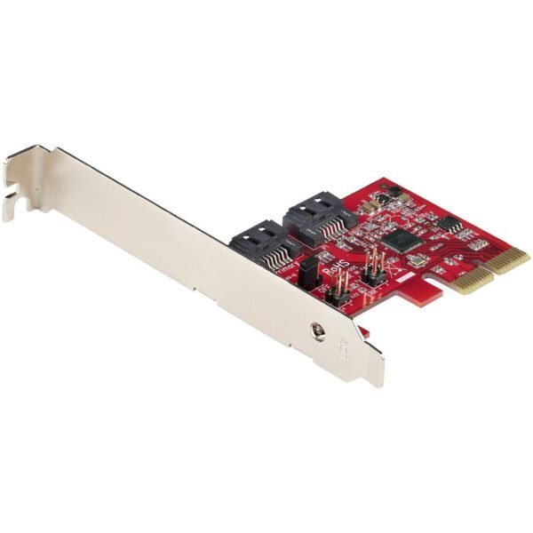 Sata Pcie Card - 2 Port Pcie  Sata Expansion Card - 6Gbps -  Full/Low Profile - Pci Express To Sata Adapter/Controller - Asm1062R Sata Raid