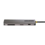 Usb C Multiport Adapter 4K  60Hz Hdmi Video, 3 Pt 5Gbps  Usb-A Hub, 100W Usb Power Delivery Pass-Through/Gbe/Sd/Microsd, 12"/30Cm Cable,