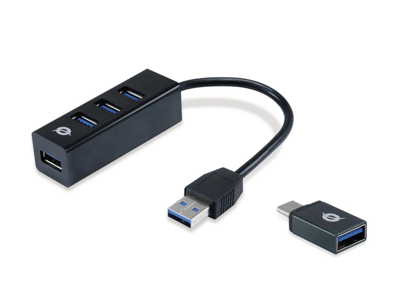 Img_31120464.jpg Hubbies 4-Port Usb 3.0 Hub With Usb-C Otg Adapter - Image 1