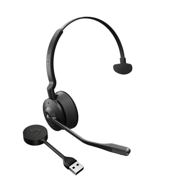 Engage 55 Headset Wireless  Head-Band Office/Call Center  Black, Titanium