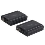 4K Hdmi Kvm Extender Over  Fiber - Hdmi Video & Usb  Remote Kvm Switch/Console Extender - Up To 984Ft/300M (Multimode) - 2X 10G Mmf