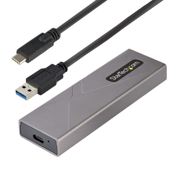 Usb-C 10Gbps To M.2 Nvme Or  M.2 Sata Ssd Enclosure -  Tool-Free External M.2 Pcie/Sata Ngff Ssd Aluminum Case - Usb Type-C&A Host