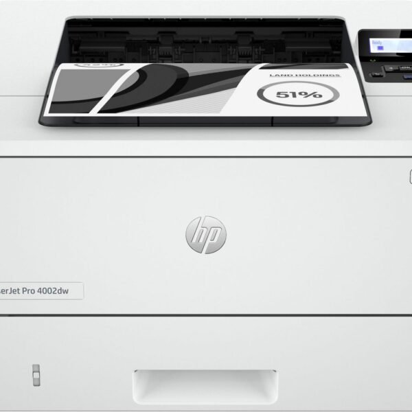 Laserjet Pro 4002Dw Printer,  Print, Two-Sided Printing  Fast First Page Out Speeds Compact Size Energy Efficient Strong Security