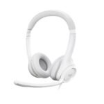 H390 Headset Wired Head-Band  Office/Call Center Usb Type-A  White