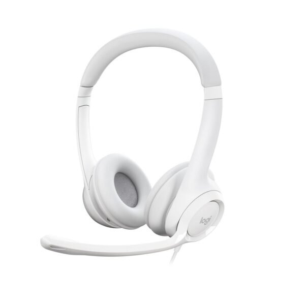 H390 Headset Wired Head-Band  Office/Call Center Usb Type-A  White