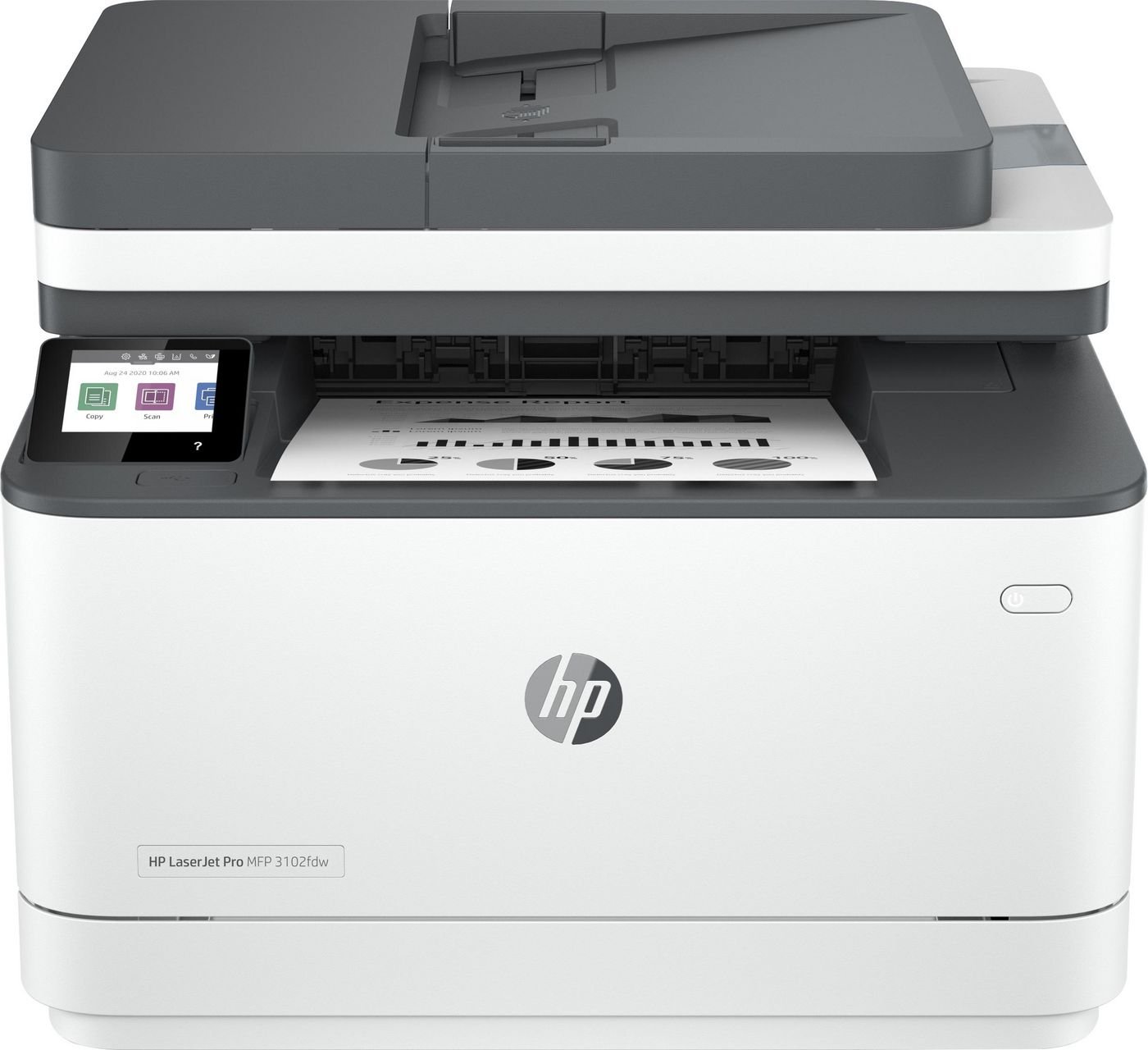 Img_31155922.jpg Laserjet Pro Mfp 3102Fdw Printer, Black And White, Printer For Small Medium Business, Print, Copy, Scan, Fax, Two-Sided Printing - Image 1