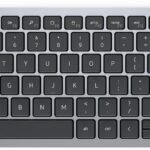 Kb740 Keyboard Rf Wireless +  Bluetooth Qwerty Nordic Grey,  Black