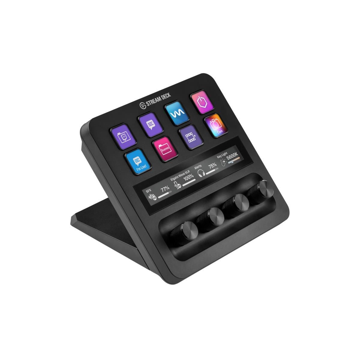 Img_31159298.jpg Stream Deck + Bearbeitung Black 8 Buttons - Image 1