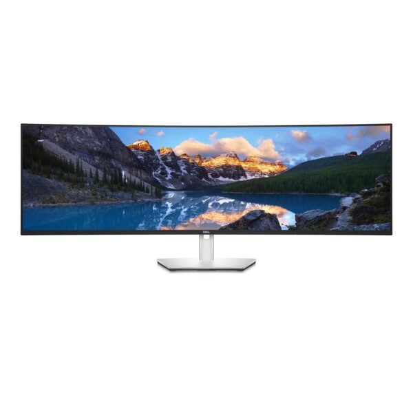 Ultrasharp U4924Dw 124.5 Cm  (49") 5120 X 1440 Pixels 5K  Ultra Hd Lcd Black, Silver