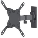 Tv & Monitor Mount, Wall,  Tilt And Swivel, 1 Screen,  Screen Sizes: 13-42", Black, Vesa 75X75 To 200X200Mm, Max 20Kg, Swivel With 2