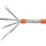 Cat.7 S/Ftp Installation  Cable, Lszh, Solid Copper,  100M