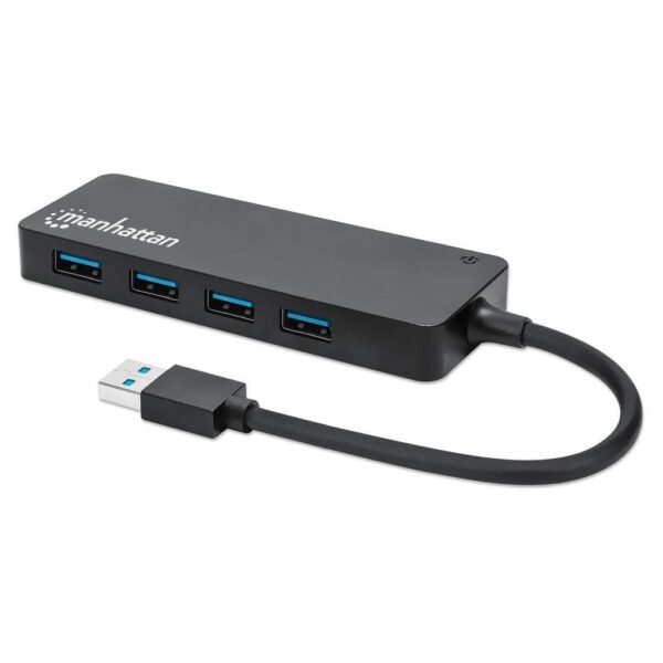 Usb-A 4-Port Hub, 4X Usb-A  Ports, 5 Gbps (Usb 3.2 Gen1  Aka Usb 3.0), Bus Power, Equivalent To St4300Pbu3 & St4300Minu3B, Superspeed
