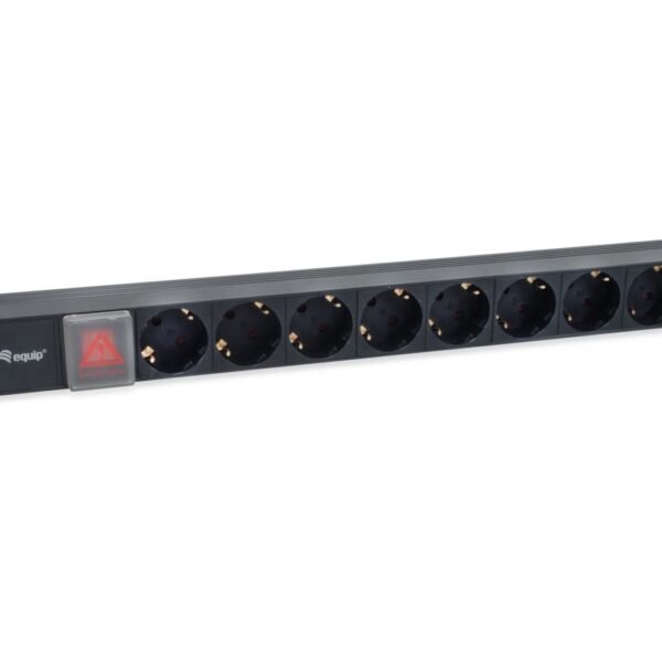 8-Outlet German Power  Distribution Unit With Iec  C14 Plug