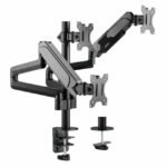 17"-27" Triple Monitor Desk  Mount Bracket