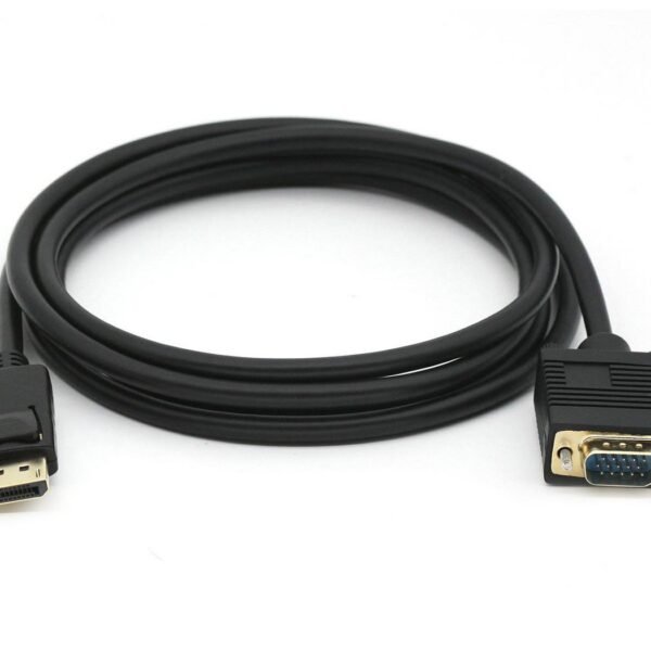 Displayport Male To Vga  (Hd15) Male Cable