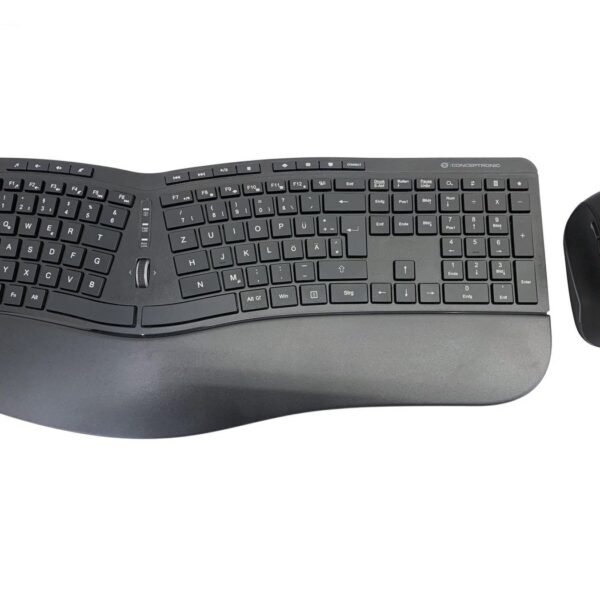 Orazio Ergo Wireless  Ergonomic Keyboard & Mouse  Kit, German Layout