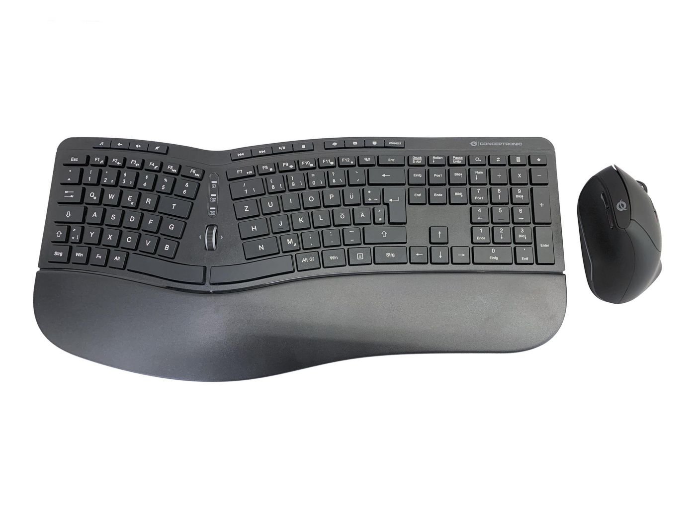 Img_31215534.jpg Orazio Ergo Wireless Ergonomic Keyboard & Mouse Kit, German Layout - Image 1