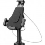 Ipad & Tablet Desk Stand,  Lockable, Wall Mountable,  Secure Anti-Theft, 7.9" To 10.5" Tablets, 360? Rotation, +/- 70? Tilt, 330?