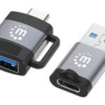 2-Piece Set: Usb-C To Usb-A  And Usb-A To Usb-C Adapters,  Male/Female Conversions, 5 Gbps (Usb 3.2 Gen1 Aka Usb 3.0), Superspeed Usb,