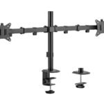 17"-32" Articulating Dual  Monitor Desk Mount Bracket