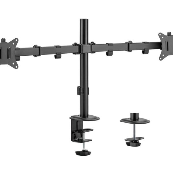 17"-32" Articulating Dual  Monitor Desk Mount Bracket