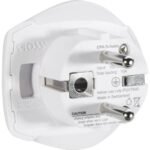 1500211-E Power Plug Adapter  Type F Universal White