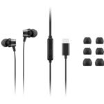 Headphones/Headset Wired  In-Ear Office/Call Center Usb  Type-C Black