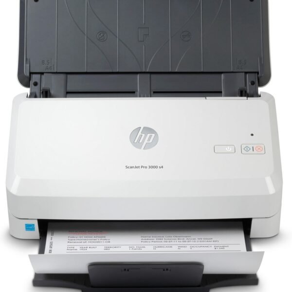 Scanjet Pro 3000 S4 Sheet-Fed  Scanner 600 X 600 Dpi A4  Black, White