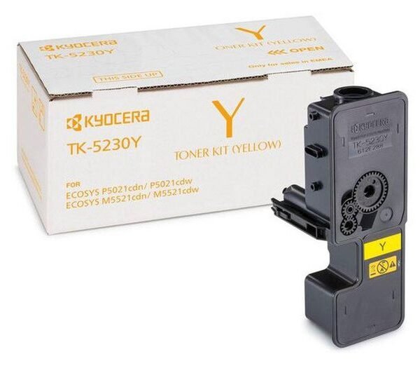 Tk-5230Y Toner Cartridge 1  Pc(S) Original Yellow