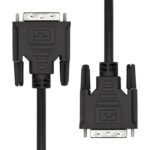 DVI-D 18+1 Cable, Black 2m