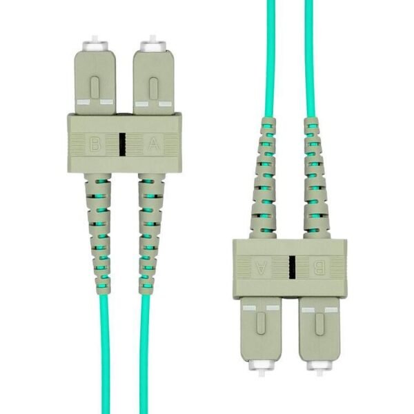 SC-SC UPC OM3 Duplex MM Fibre  Cable 5M