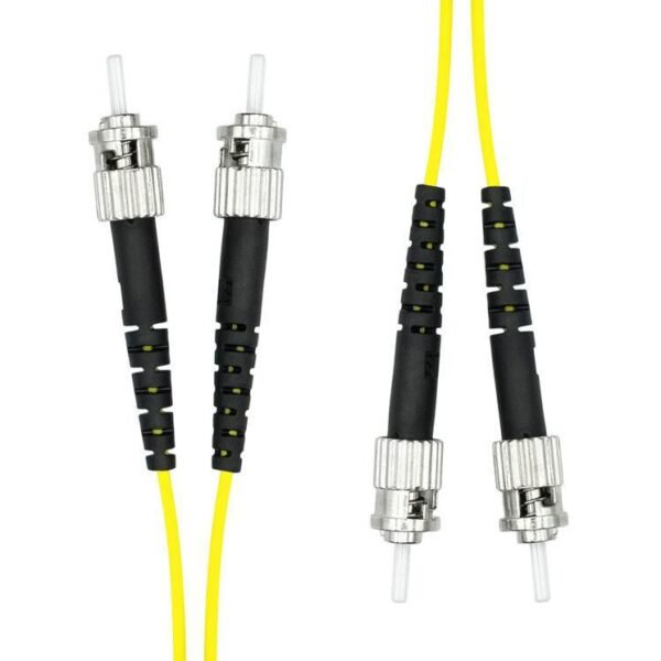 ST-ST UPC OS2 Duplex SM Fiber  Cable 0.5M