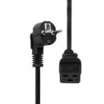 Power Cord Schuko Angled to  C19 0.5M - Image 2