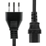 Power Cord Italy to C13 3M  Black