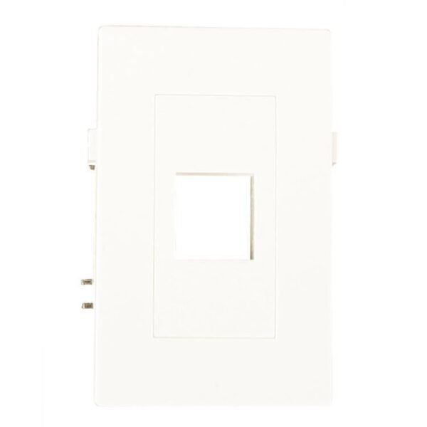 Keystone Module. Empty. White