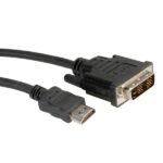 Dvi Cable, Dvi (18+1) M -  Hdmi M 2 M